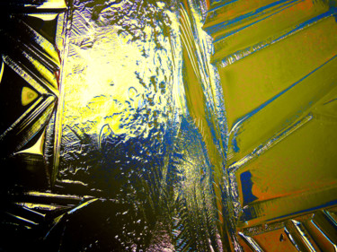 Photography titled "Green Ice And Gold" by Serge Thiery, Original Artwork, Digital Photography