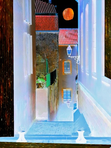 Digital Arts titled "L'Impasse" by Serge Thiery, Original Artwork, Digital Painting