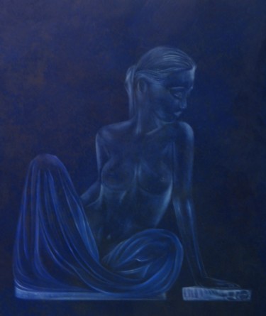 Peinture intitulée "SOLITUDE 3" par Serge Vanderhaegen, Œuvre d'art originale, Huile