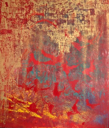 "La Primavera!" başlıklı Tablo Sergei Zalivatskii tarafından, Orijinal sanat, Zamklı boya Ahşap Sedye çerçevesi üzerine mont…