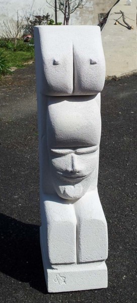 Sculpture intitulée "Pile ou face" par Serge Assaf, Œuvre d'art originale, Autre