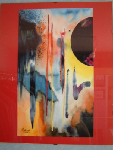 Peinture intitulée "Abstrait" par Serge Cabanel, Œuvre d'art originale
