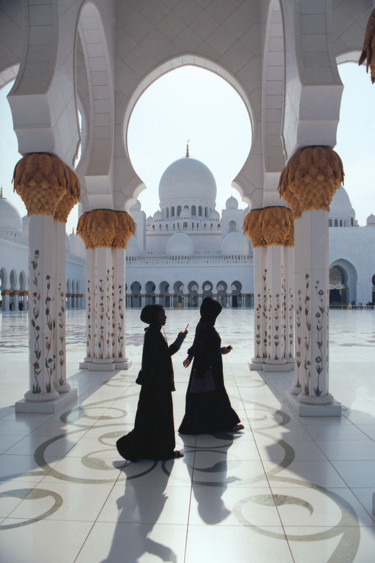 Fotografia intitolato "The Mosque (Framed)…" da Serge Horta, Opera d'arte originale, fotografia a pellicola