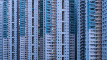 Fotografie getiteld "Sheer Urbanism X -…" door Serge Horta, Origineel Kunstwerk, Digitale fotografie