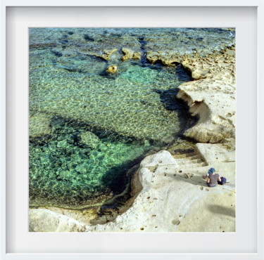 MEDITERRANEO IV (Framed) Signed Limited Edition Photographie intitulée "MEDITERRANEO IV (Fr…" par Serge Horta, Œuvre d'art originale, Photographie argentique Monté sur Pann…