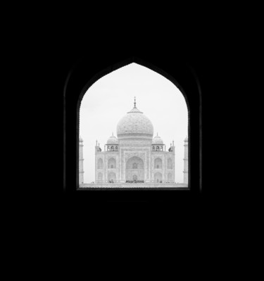 Fotografie getiteld "The Taj #4 - (Small…" door Serge Horta, Origineel Kunstwerk, Digitale fotografie