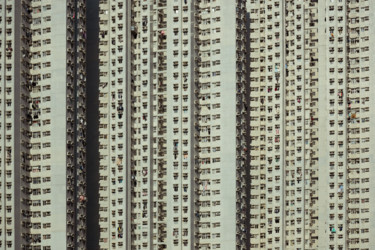Fotografie getiteld "Sheer Urbanism XI -…" door Serge Horta, Origineel Kunstwerk, Digitale fotografie