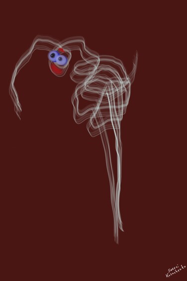 Digitale Kunst mit dem Titel "ballerina" von Sergei Kozachenko, Original-Kunstwerk, 2D digitale Arbeit