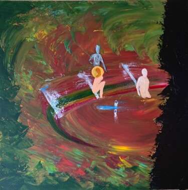 Pittura intitolato "Other" da Sergei Kozachenko, Opera d'arte originale, Acrilico