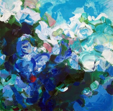 Painting titled "Blue-web.jpg" by Sergej Jakovlev, Original Artwork