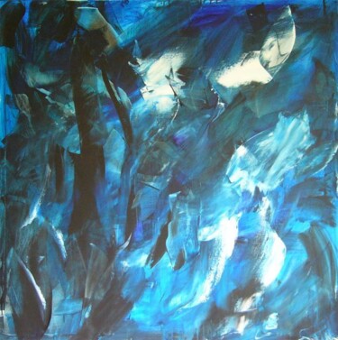 Painting titled "White Angel" by Sergej Jakovlev, Original Artwork