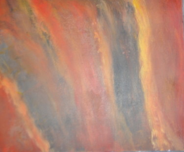 Peinture intitulée "La chute" par Serge Leroux, Œuvre d'art originale, Acrylique