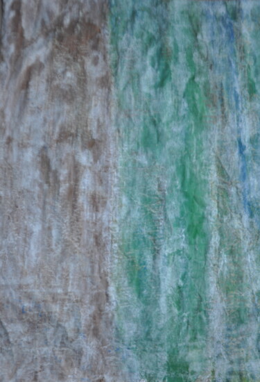 Peinture intitulée "Paysage Givre" par Serge Leroux, Œuvre d'art originale, Acrylique