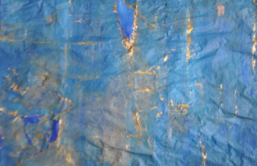 Peinture intitulée "Blue mood" par Serge Leroux, Œuvre d'art originale, Acrylique