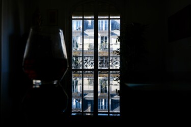 Photographie intitulée "Fenêtre Verre" par Serge Leroux, Œuvre d'art originale, Photographie numérique
