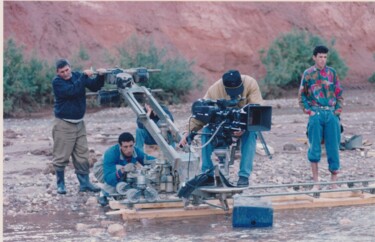 Fotografia intitulada "Chef opérateur sud…" por Serge Leroux, Obras de arte originais, Fotografia de filme