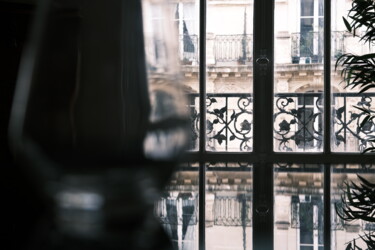 Photographie intitulée "Verre flou Fenêtre" par Serge Leroux, Œuvre d'art originale, Photographie numérique