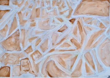 Peinture intitulée "Douceur 1" par Serge Leroux, Œuvre d'art originale, Huile