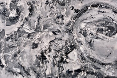 Картина под названием "Ame grise" - Serge Leroux, Подлинное произведение искусства, Масло