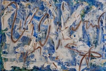 Peinture intitulée "Lacets" par Serge Leroux, Œuvre d'art originale, Acrylique