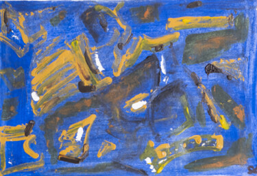 Peinture intitulée "Nocturne" par Serge Leroux, Œuvre d'art originale, Acrylique