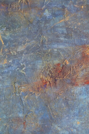 Malerei mit dem Titel "Mimosis 1" von Serge Leroux, Original-Kunstwerk, Acryl
