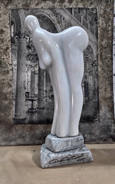 雕塑 标题为“Очікування” 由Sergey Davidovsky, 原创艺术品, 石