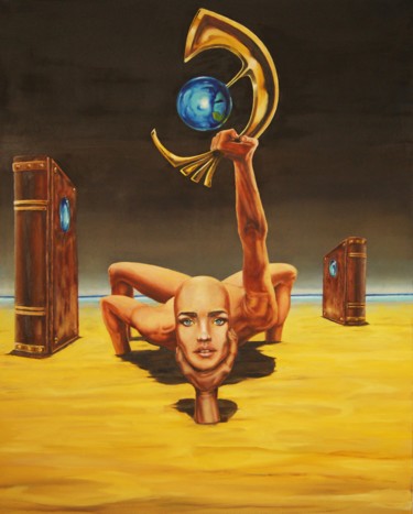 Peinture intitulée "CREATION OF EVE" par Sergey Kirillov, Œuvre d'art originale, Huile