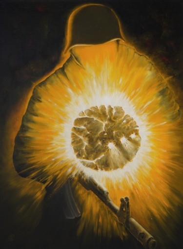 Painting titled "The Soul Of The Sol…" by Sergey Kolesnikov (Ks), Original Artwork, Oil