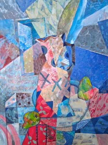 Malerei mit dem Titel "Secret Life of Thin…" von Sergey Kostin, Original-Kunstwerk, Acryl