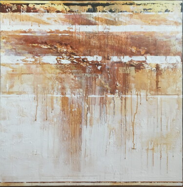 Western Painting titled "Western" by Sergey Makhov, Original Art, Acrylic Mounted on Stretcher frame