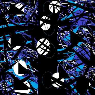 Цифровое искусство под названием "Composition No. 164…" - Sergey Mikushin, Подлинное произведение искусства, 2D Цифровая Раб…