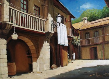 Peinture intitulée "Spain. Barsen Mayor" par Sergey Potikha, Œuvre d'art originale, Huile