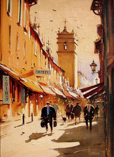 Painting titled "Aix-en-Provence. Fr…" by Sergey Potikha, Original Artwork, Oil