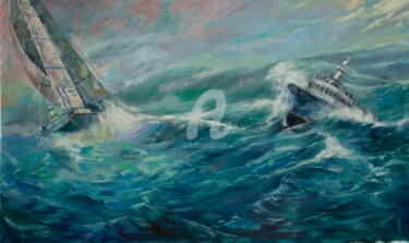 Painting titled "img-6130.jpg" by Sera, Original Artwork, Oil