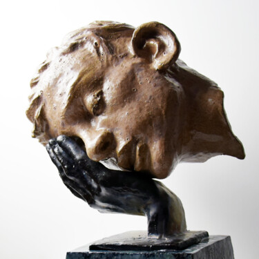 Sculpture titled "Slumber" by Sergey Sovkov, Original Artwork, Ceramics