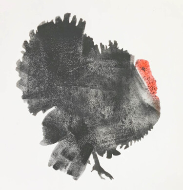 Dessin intitulée "Turkey" par Sergey Sovkov, Œuvre d'art originale, Pochoir