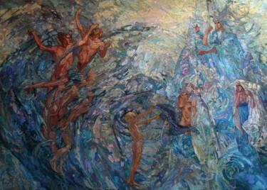 Malerei mit dem Titel "Desire to win" von Sergey Sovkov, Original-Kunstwerk, Öl