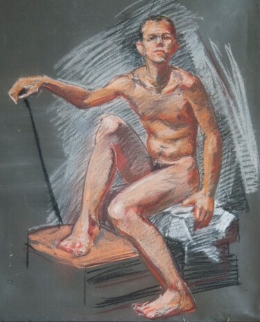 Рисунок под названием "Sketching №8" - Sergey Sovkov, Подлинное произведение искусства, Пастель