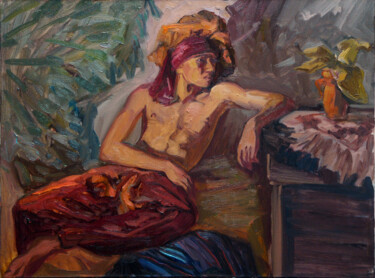 Painting titled "Etude №79" by Sergey Sovkov, Original Artwork, Oil