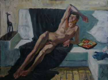 Painting titled "Etude №118" by Sergey Sovkov, Original Artwork, Oil