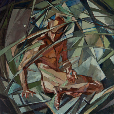 Painting titled "Erwin" by Sergey Sovkov, Original Artwork, Oil