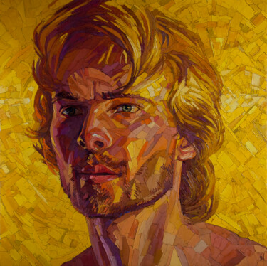 Painting titled "Alex" by Sergey Sovkov, Original Artwork, Oil