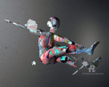 Artes digitais intitulada "1.Your Brain Is The…" por Sergey Lutsenko, Obras de arte originais, Modelagem 3D Montado em Armaç…