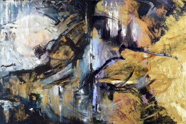 Картина под названием "Through Mistakes" - Sergey Lutsenko, Подлинное произведение искусства, Масло Установлен на Деревянная…