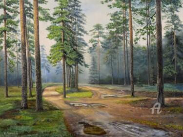 Painting titled "After the rain" by Sergey Lutsenko, Original Artwork