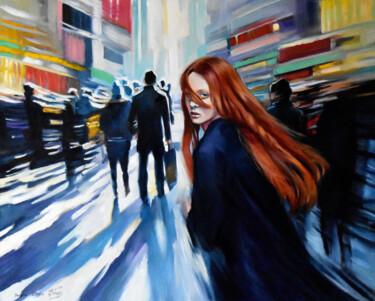 Painting titled "Catch me if you can!" by Serghei Ghetiu, Original Artwork, Oil