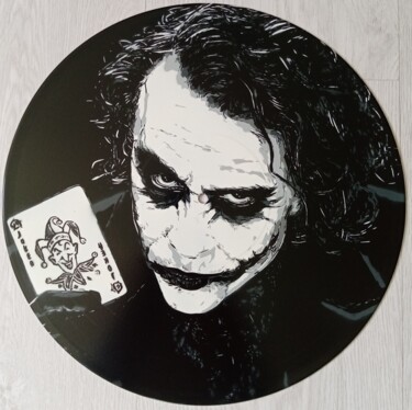 Pittura intitolato "Joker" da Sérgio Clemente, Opera d'arte originale, Spray