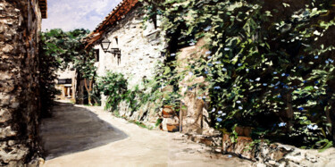 Painting titled "Sant Martí II" by Sergio Decoster, Original Artwork, Oil