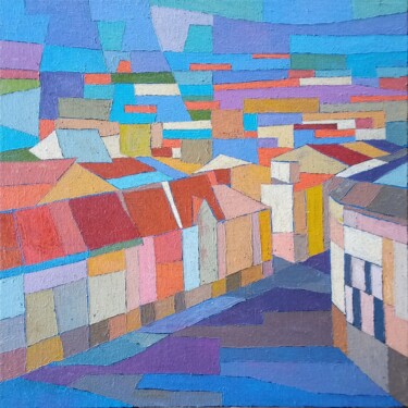 Peinture intitulée "Ukrainian architect…" par Sergio Kovalov, Œuvre d'art originale, Acrylique